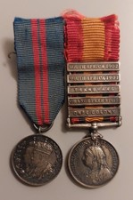 Miniature Medal Pair - Major-General Hickman