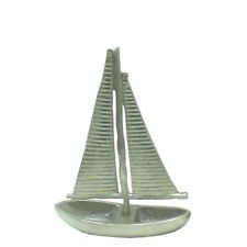 Metal Sailing Boat Ornament