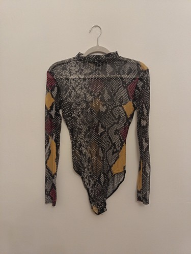 Multicoloured snakeskin long - multicoloured,
