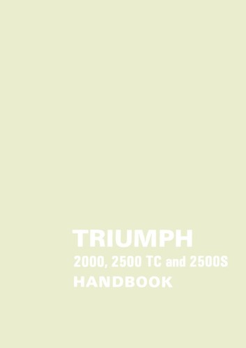 Triumph 2000 2500 and - triumph, 2500s