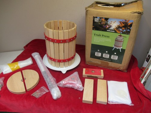 Woodside litre fruit press - woodside, 6