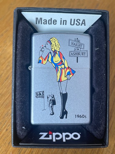 Windy girl zippo lighter - girl,