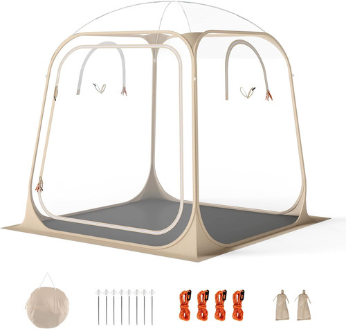 All weather pop bubble tent - all-weather, pop-up