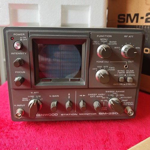 Kenwood 220 station monitor - sm-220,
