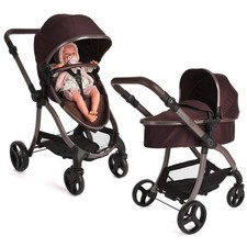 Roma Egg Dolls Pram Mulberry