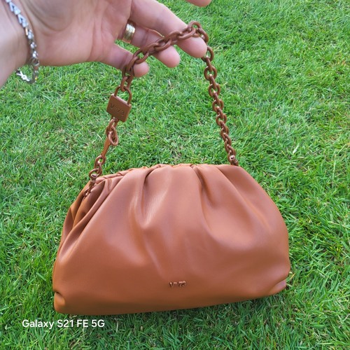 Bnwot women v73 brown - brown, faux