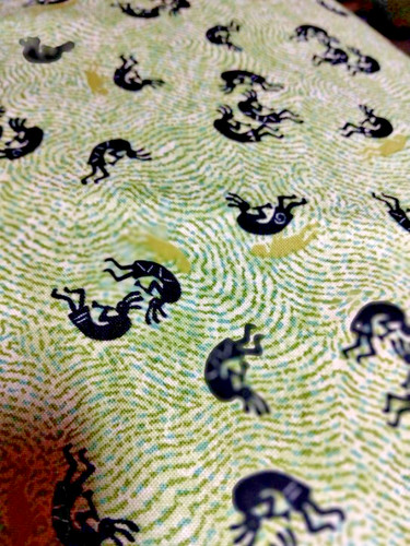 1yd kokopelli patchwork fabric - patchwork,