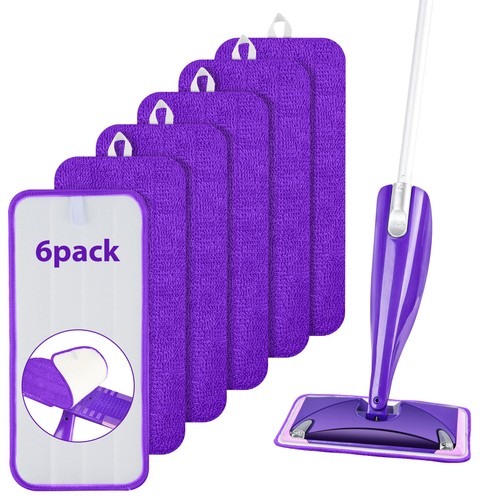 Uraqt reusable mop refill pads - refill,