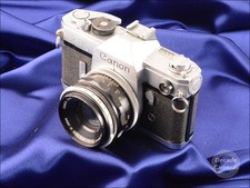 Canon FX 35mm Film Camera inc FL 50mm f1.8- GC - 1224