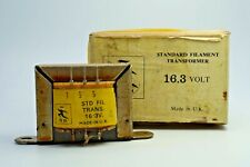 Radiospares Standard Filament Transformer 16.3V Made in UK