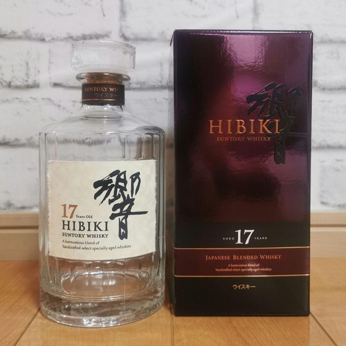 Suntory empty bottle of - suntory,