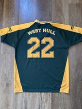 West Hull Rugby League Match Worn Shirt large