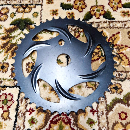 Bmx chainring 44t black razor - 44t,