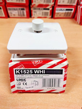 MK K1525 WHI 1 gang 2 way