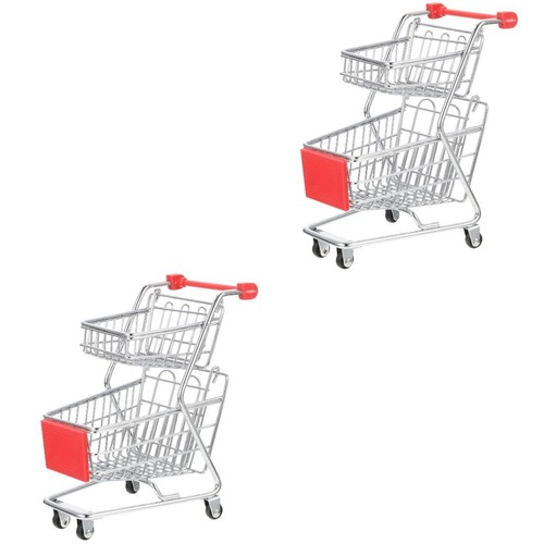 Set mini supermarket cart - of, 2