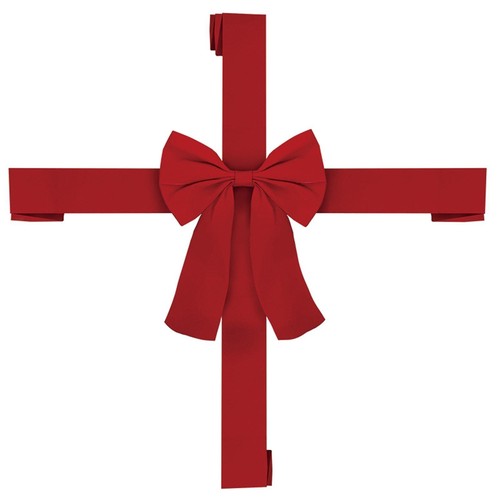 Christmas cabinet ribbons bow - christmas,