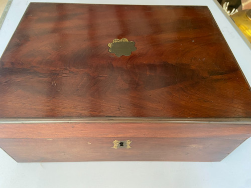 Antique wooden writing - antique,