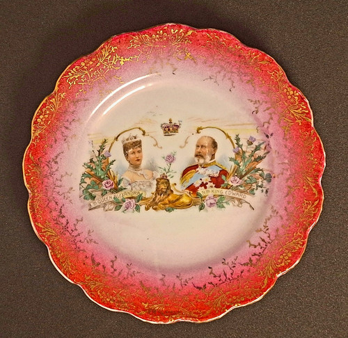 1902 queen alexandra king - queen,