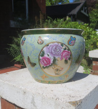 Oriental Chinese Fish Bowl /