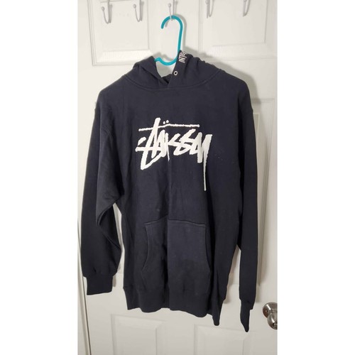 Stussy black hoodie - black,
