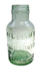 Vintage Baby Food Glass Jar 'Mellin's Food Limited London' Collectable Bottle