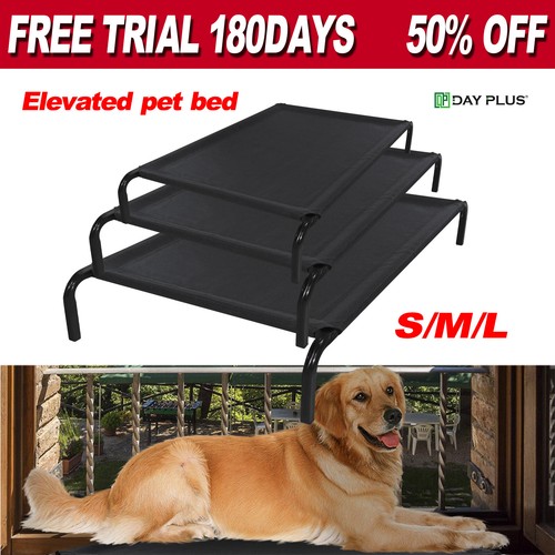 High raised dog bed - with, steel