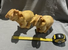 Pair Of Vintage Ivory Coloured