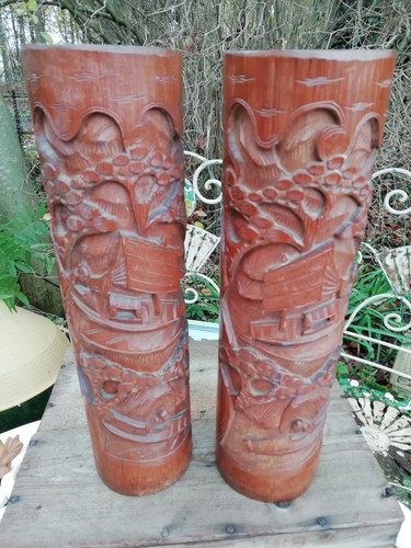 Pair large antique - antique, chinese