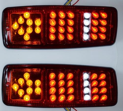 12v led rear tail lights - #2x,