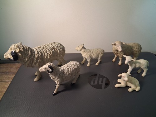 Group farmyard animals - group,