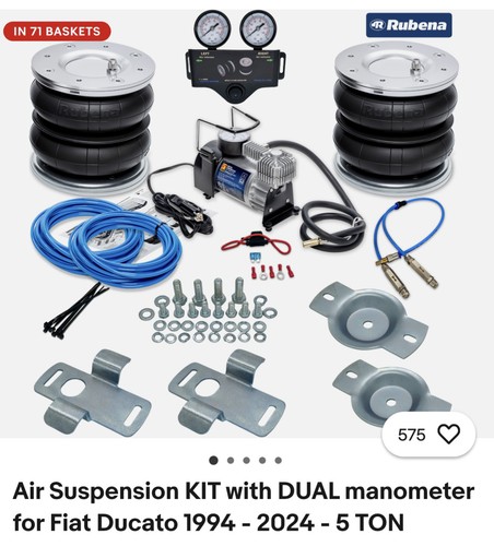 Air suspension kit with - suspension,