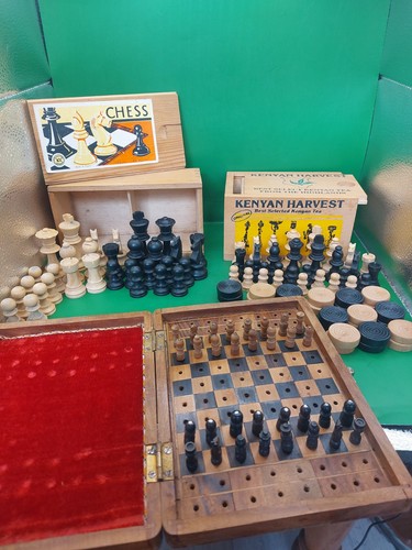 Chess sets draughts complete - sets,
