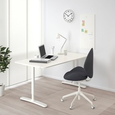 IKEA BEKANT WHITE DESK 60cm x 80cm  - PICK UP WD5 - GOOD Condition