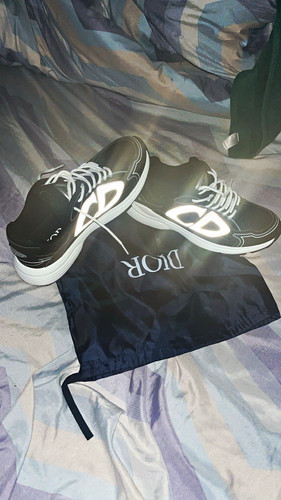 Dior men black white low - men’s, black/white