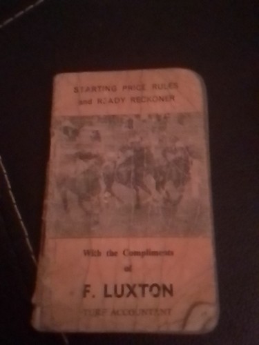 Old bookmakers price - bookmakers, and