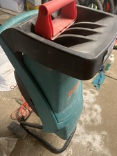 Bosch ATX 200 Garden Shredder Chopper with Red Pusher Slide Handle