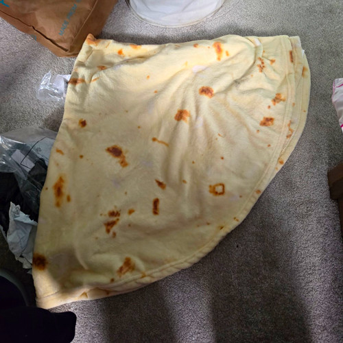 Novelty burrito tortilla style - novelty,