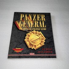Panzer General Primas Official Strategy Guide Ps1 VGC Rare Pc Retro Game Book