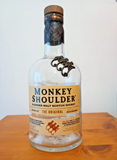 Monkey Shoulder Whisky Bottle 70cl empty New Type