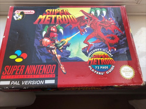 Super metroid big box - metroid,