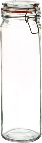 Glass jars with airtight metal - airtight,