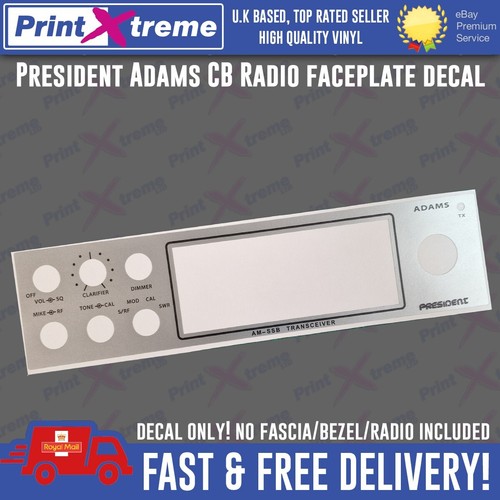 President adams radio - cb,