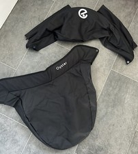 Babystyle Oyster 1 Carrycot Colour Pack Black Hood Apron