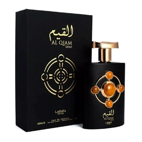 Qiam gold lattafa leather - qiam,
