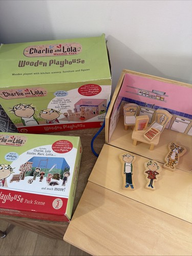 Charlie and lola - lola, wooden