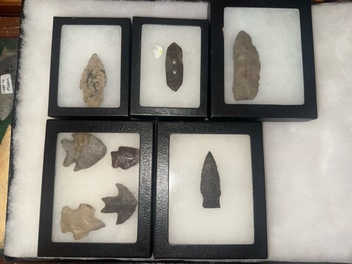 Lot cased native american - lot, 8