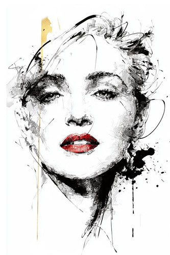 Madonna wall art - madonna,