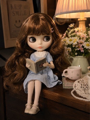 Neo blythe doll brown - blythe,