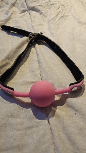 Silicone mouth ball gag - ball, bdsm