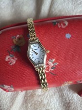 Ladies Gold Coloured Timex